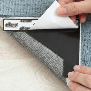 image:imageGORILLA GRIP Extra Long Rug Grippers for Hardwood Floor 8 Pack BlackTriangular