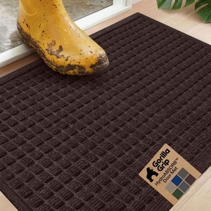 image:imageGORILLA GRIP HydroABSORB Door Mat for Indoor Outdoor Use 29x17 BlackCoffee
