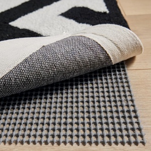 image:imageGORILLA GRIP Slip Resistant Rug Gripper Pads for Hardwood Floor 2x3 CreamGrey