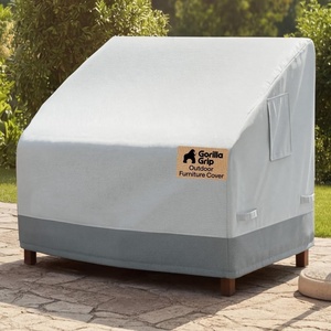 image:imageGORILLA GRIP Waterproof Outdoor Patio Sofa Cover 80 Inch SilverSilver