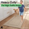 image:imageGORILLA GRIP Kitchen Rug Soft Comfortable Floor Mat 24x20 GrayBeige