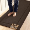 image:imageGORILLA GRIP Kitchen Rug Soft Comfortable Floor Mat 24x20 GrayBrown