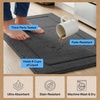 image:imageGORILLA GRIP Kitchen Rug Soft Comfortable Floor Mat 24x20 GrayDark Gray