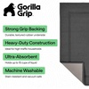 image:imageGORILLA GRIP Kitchen Rug Soft Comfortable Floor Mat 24x20 GrayDark Gray