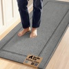 image:imageGORILLA GRIP Kitchen Rug Soft Comfortable Floor Mat 24x20 GrayGrey