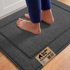 image:imageGORILLA GRIP Kitchen Rug Soft Comfortable Floor Mat 24x20 GrayDark Gray