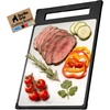image:imageGORILLA GRIP 304 Stainless Steel and Plastic Cutting Board 16x11 BlackBlack