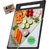 image:imageGORILLA GRIP 304 Stainless Steel and Plastic Cutting Board 16x11 BlackBlack