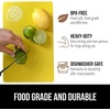 image:imageGORILLA GRIP BPAFree Flexible Cutting Board Set of 4 MulticolorPack of 4