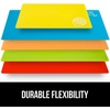 image:imageGORILLA GRIP BPAFree Flexible Cutting Board Set of 4 MulticolorPack of 5