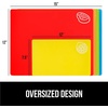 image:imageGORILLA GRIP BPAFree Flexible Cutting Board Set of 4 MulticolorPack of 5