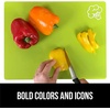 image:imageGORILLA GRIP BPAFree Flexible Cutting Board Set of 4 MulticolorPack of 5