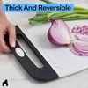 image:imageGORILLA GRIP BPAFree Reversible Kitchen Cutting Board Set of 3 BlackBlackWhite