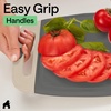 image:imageGORILLA GRIP BPAFree Reversible Kitchen Cutting Board Set of 3 BlackGrayAlmond