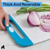 image:imageGORILLA GRIP BPAFree Reversible Kitchen Cutting Board Set of 3 BlackGrayBlackAqua