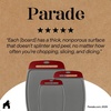 image:imageGORILLA GRIP BPAFree Reversible Kitchen Cutting Board Set of 3 BlackGrayRed