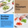 image:imageGORILLA GRIP BPAFree Reversible Kitchen Cutting Board Set of 3 BlackGrayWhite