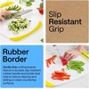 image:imageGORILLA GRIP BPAFree Reversible Kitchen Cutting Board Set of 3 BlackLemonWhite