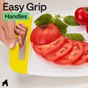 image:imageGORILLA GRIP BPAFree Reversible Kitchen Cutting Board Set of 3 BlackLemonWhite