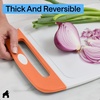 image:imageGORILLA GRIP BPAFree Reversible Kitchen Cutting Board Set of 3 BlackLimeOrangeLemon