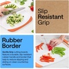 image:imageGORILLA GRIP BPAFree Reversible Kitchen Cutting Board Set of 3 BlackLimeOrangeLemon