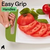 image:imageGORILLA GRIP BPAFree Reversible Kitchen Cutting Board Set of 3 BlackLimeWhite