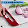 image:imageGORILLA GRIP BPAFree Reversible Kitchen Cutting Board Set of 3 BlackRedWhite