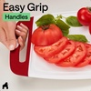 image:imageGORILLA GRIP BPAFree Reversible Kitchen Cutting Board Set of 3 BlackRedWhite