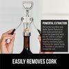 image:imageGORILLA GRIP BPAFree Wine Opener Corkscrew Multifunctional BlackBlack