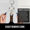 image:imageGORILLA GRIP BPAFree Wine Opener Corkscrew Multifunctional BlackBlue