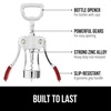 image:imageGORILLA GRIP BPAFree Wine Opener Corkscrew Multifunctional BlackRed