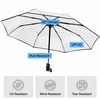 image:imageGORILLA GRIP Compact Travel Size Umbrella for Rain Sleek Design BlackClear