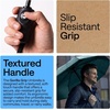 image:imageGORILLA GRIP Compact Travel Size Umbrella for Rain Sleek Design BlackHunter Green