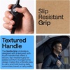 image:imageGORILLA GRIP Compact Travel Size Umbrella for Rain Sleek Design BlackNavy  Black