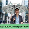 image:imageGORILLA GRIP Compact Travel Size Umbrella for Rain Sleek Design BlackSpiral