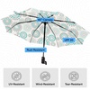 image:imageGORILLA GRIP Compact Travel Size Umbrella for Rain Sleek Design BlackSpiral