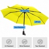 image:imageGORILLA GRIP Compact Travel Size Umbrella for Rain Sleek Design BlackYellow