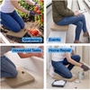 image:imageGORILLA GRIP Extra Thick Foam Kneeling Pad for Gardening 175x11 BlackBeige