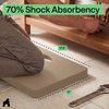 image:imageGORILLA GRIP Extra Thick Foam Kneeling Pad for Gardening 175x11 BlackBeige