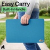 image:imageGORILLA GRIP Extra Thick Foam Kneeling Pad for Gardening 175x11 BlackBlue