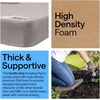 image:imageGORILLA GRIP Extra Thick Foam Kneeling Pad for Gardening 175x11 BlackGray