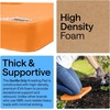 image:imageGORILLA GRIP Extra Thick Foam Kneeling Pad for Gardening 175x11 BlackOrange