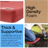 image:imageGORILLA GRIP Extra Thick Foam Kneeling Pad for Gardening 175x11 BlackRed