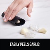 image:imageGORILLA GRIP Garlic Peeler and Press Set Heavy Duty Mincer BlackBlack
