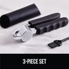 image:imageGORILLA GRIP Garlic Peeler and Press Set Heavy Duty Mincer BlackBlack