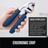image:imageGORILLA GRIP Garlic Peeler and Press Set Heavy Duty Mincer BlackBlue