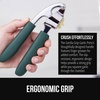 image:imageGORILLA GRIP Garlic Peeler and Press Set Heavy Duty Mincer BlackHunter Green