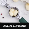 image:imageGORILLA GRIP Garlic Peeler and Press Set Heavy Duty Mincer BlackHunter Green