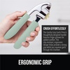 image:imageGORILLA GRIP Garlic Peeler and Press Set Heavy Duty Mincer BlackMint