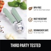 image:imageGORILLA GRIP Garlic Peeler and Press Set Heavy Duty Mincer BlackMint